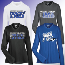 Odyssey Charter Track Ladies LS Tech Tee